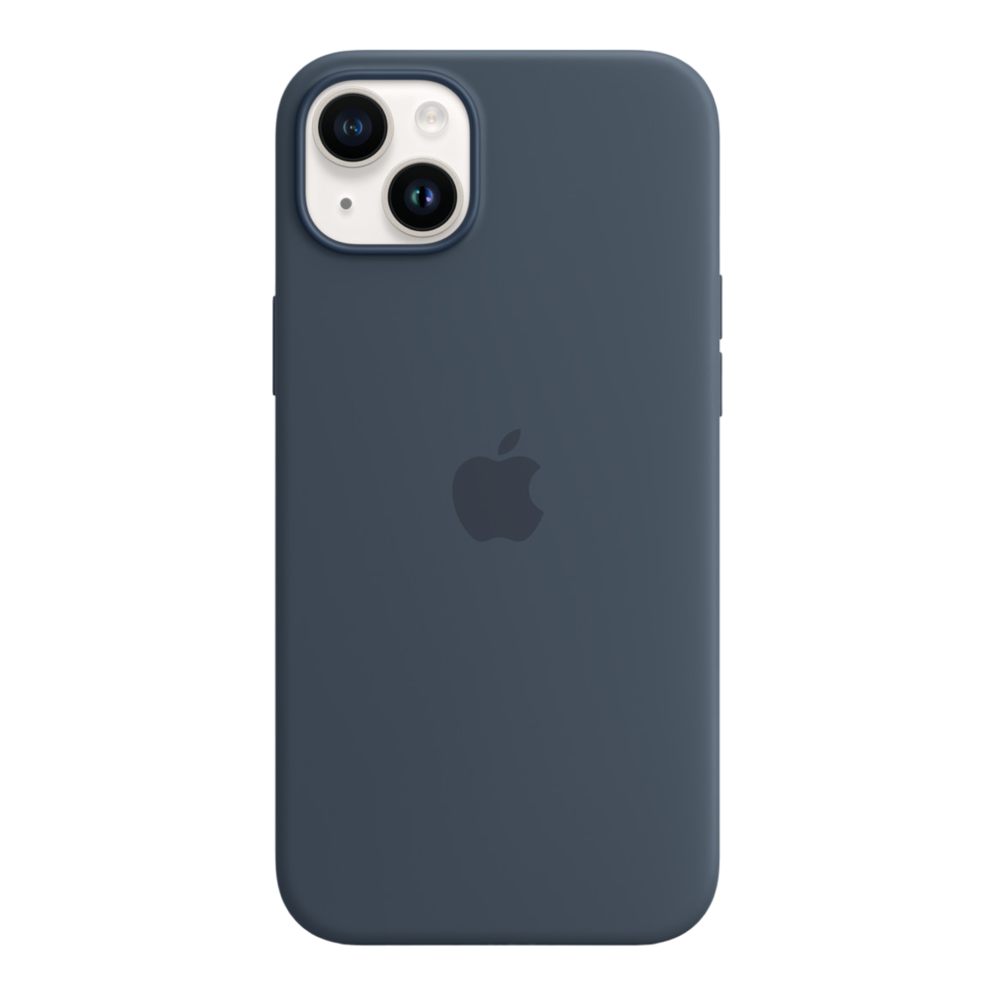 iPhone 14 Plus Silicone Case with MagSafe - Storm Blue - alAsil